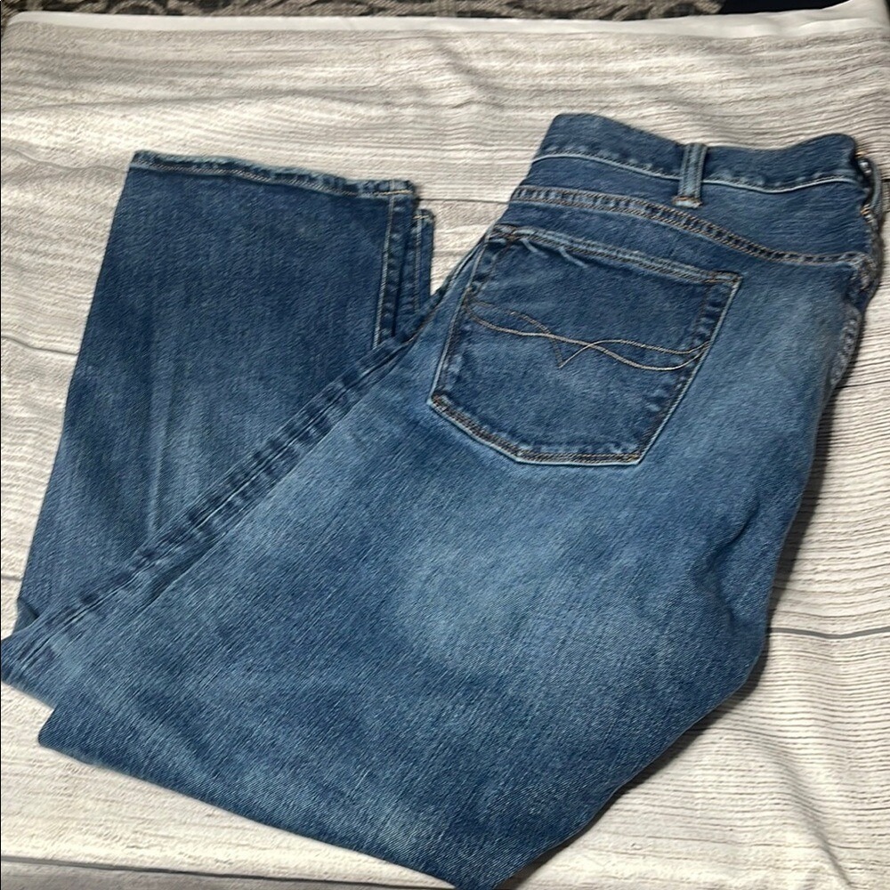 Classic Blue Denim Jeans Ralph Lauren button fly 38x30